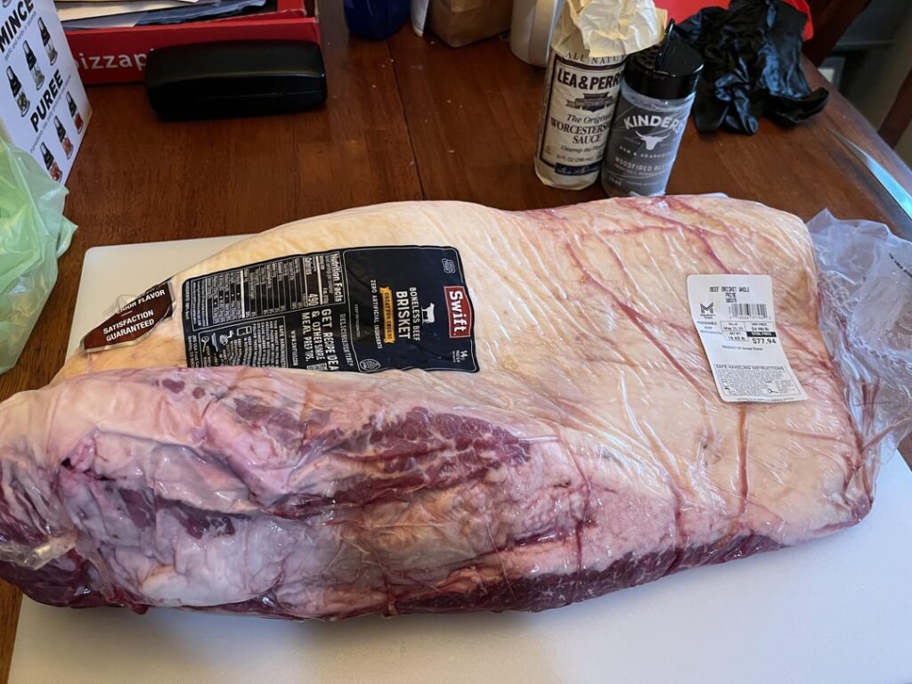 Guess I’ll join in - First Brisket