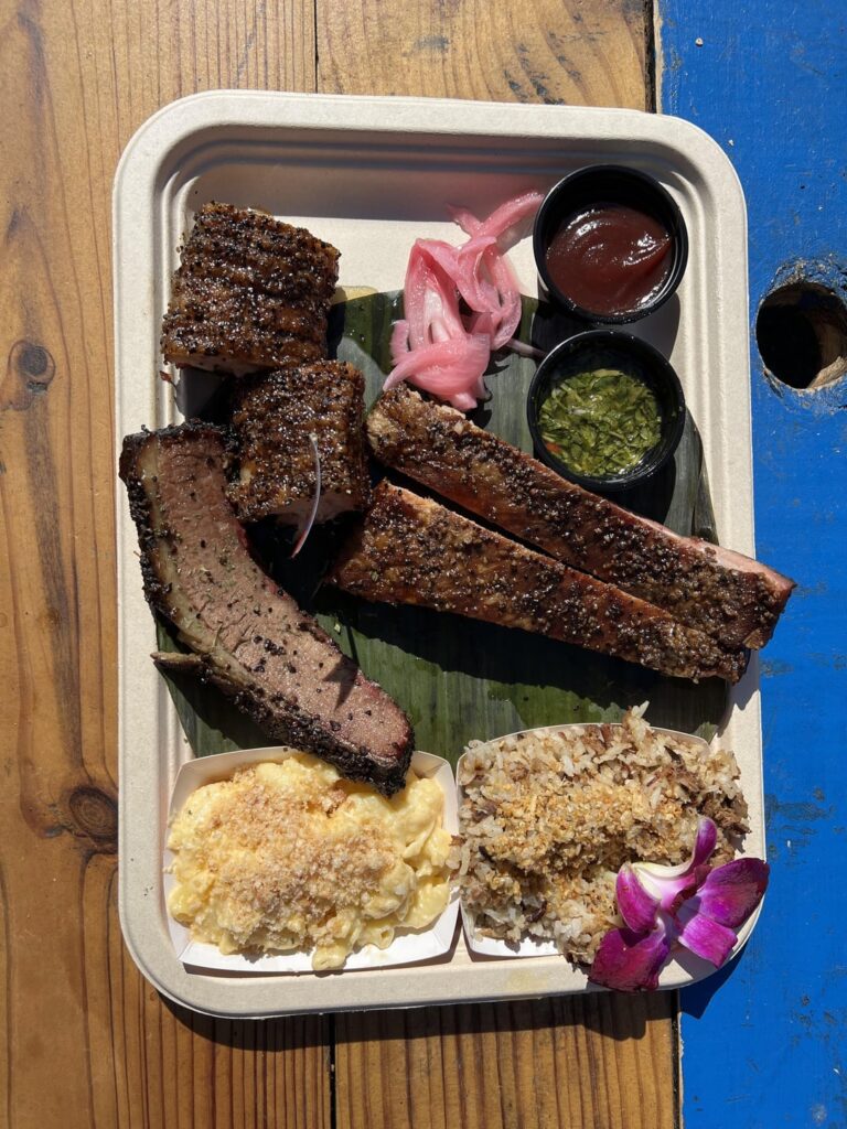 Full Send BBQ at Smorgasburg LA.
