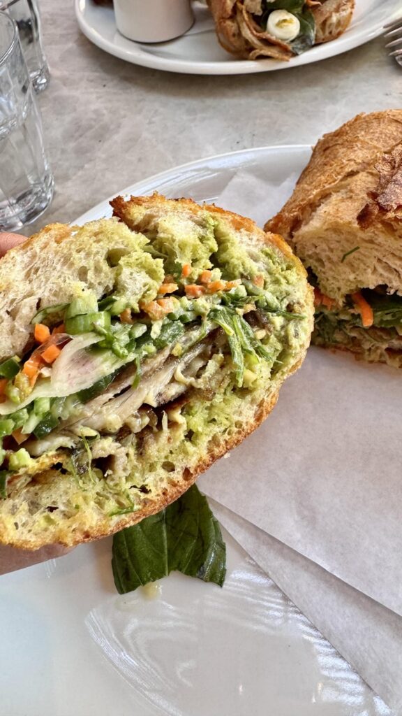 Porchetta Banh Mi at Great White Porchetta Banh Mi at Great White