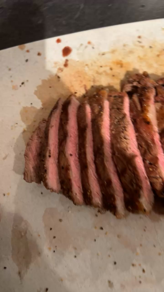 First Steak, I’ve made how did I do?