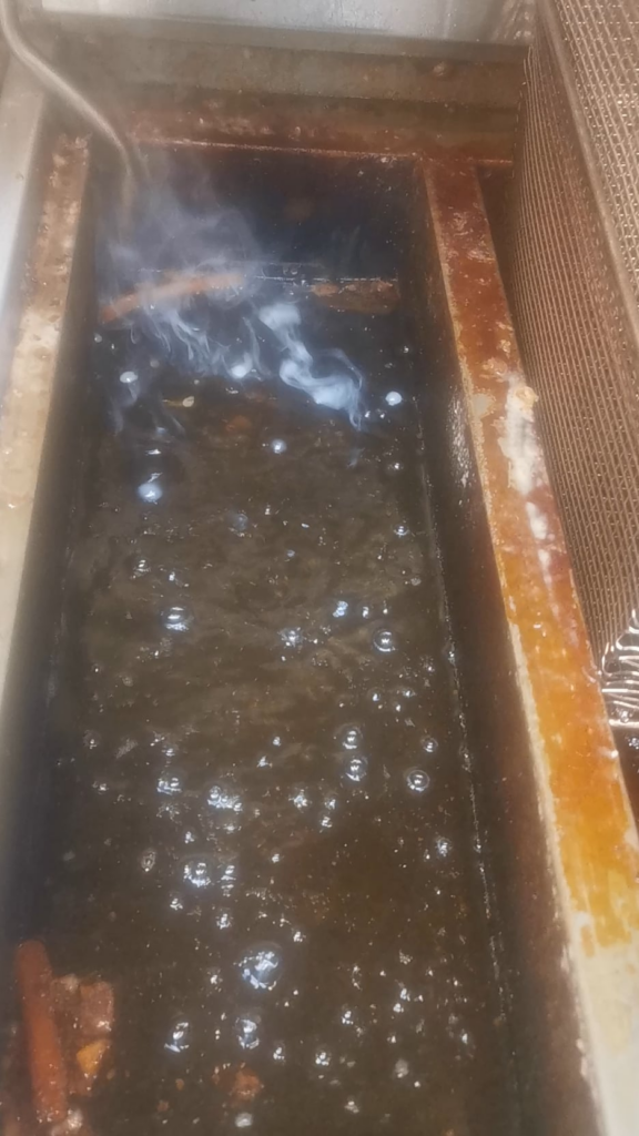 My fryer has turned into a witches cauldron