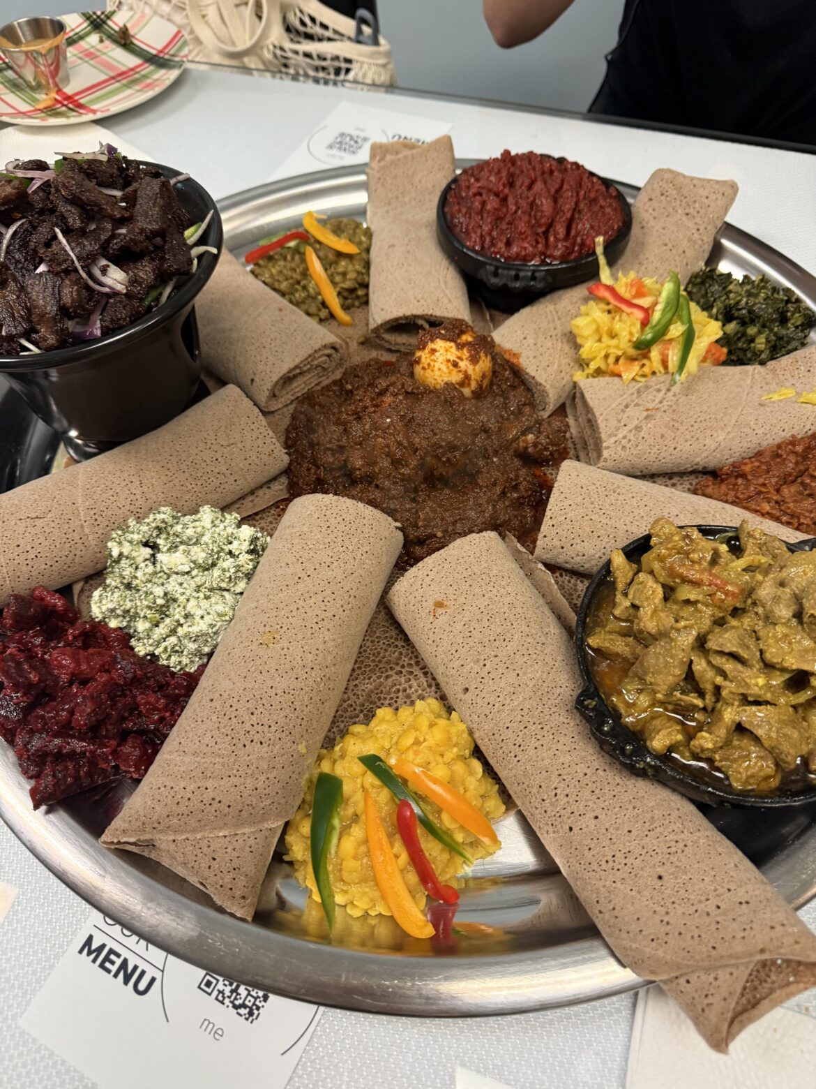 Micchu Ethiopian food is SO worth it