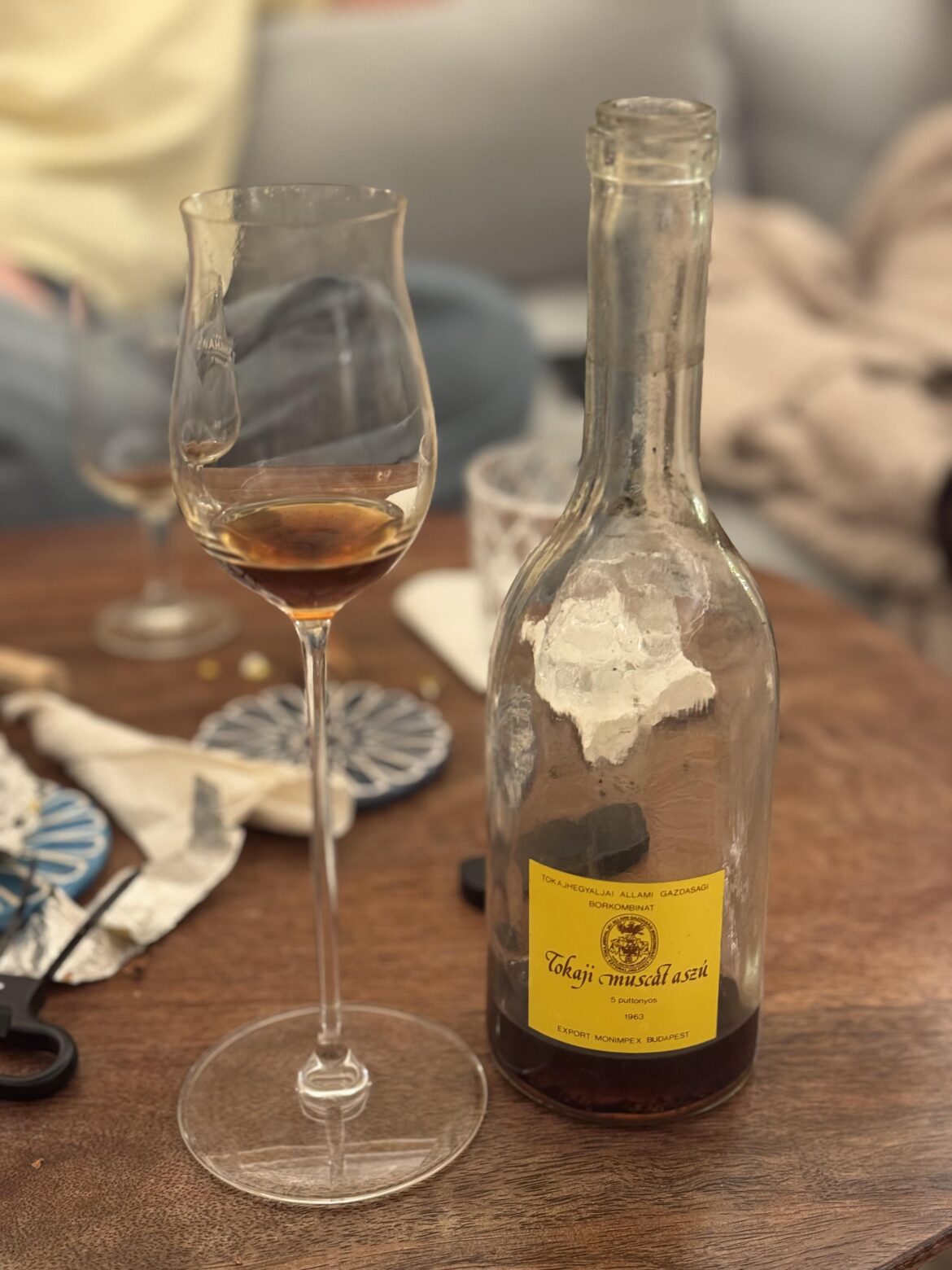 1963 Monimpex Tokaji Muscat Aszú 1963 Monimpex Tokaji Muscat Aszú