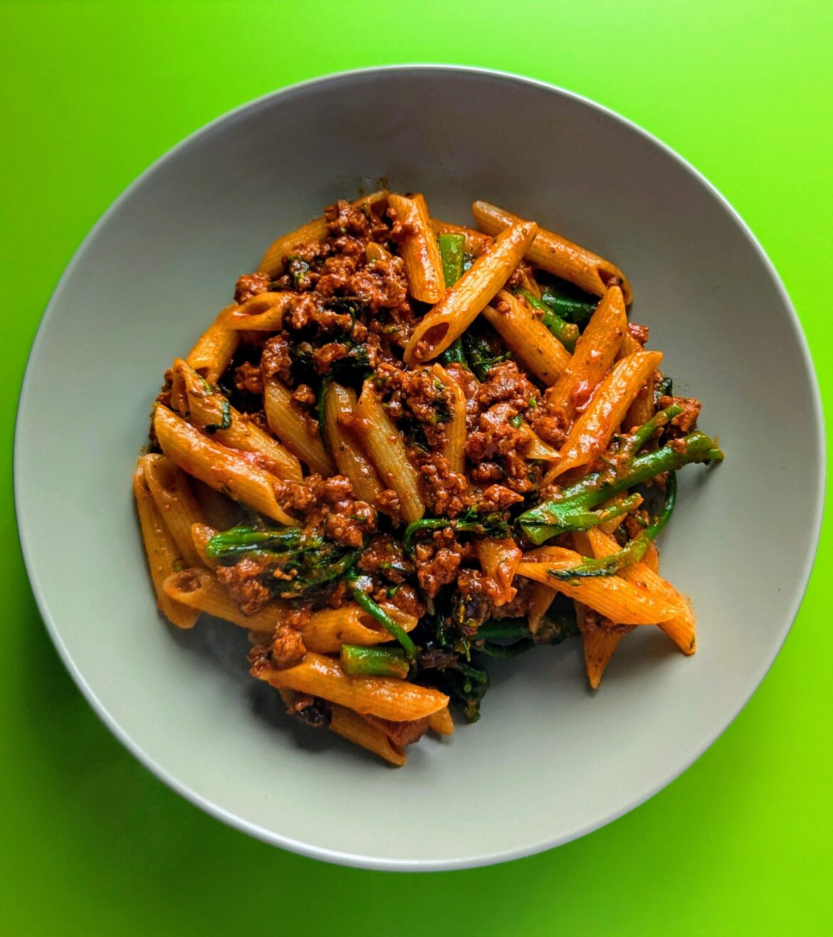 Penne and Mushroom Ragù