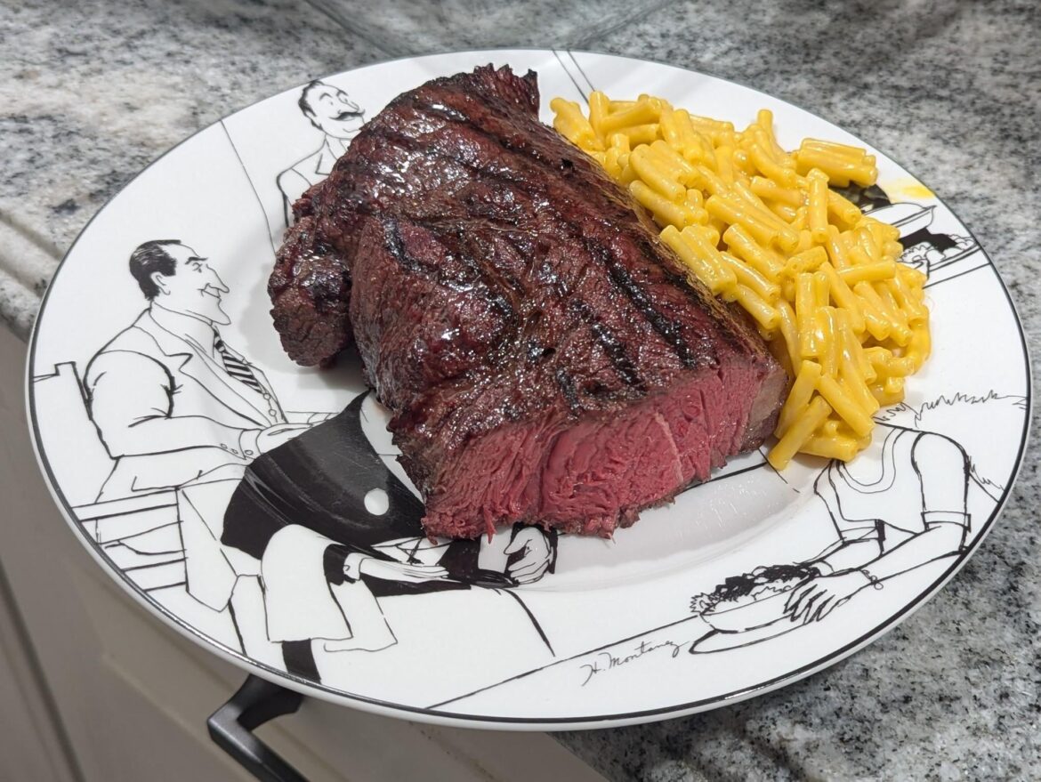 Sirloin was better than expected.