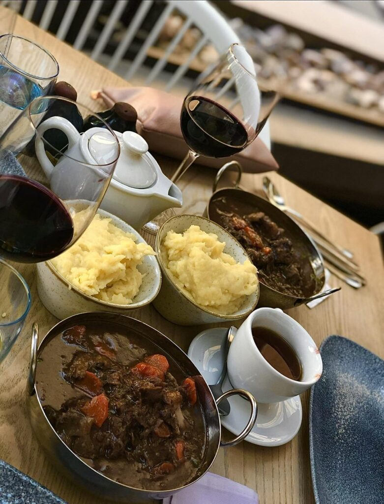 Oxtail and some red for the weather.