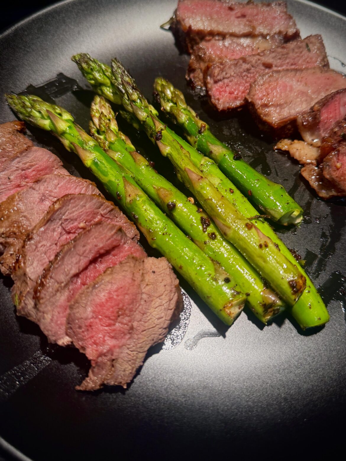 Elk Medallion vs. Beef Ribeye