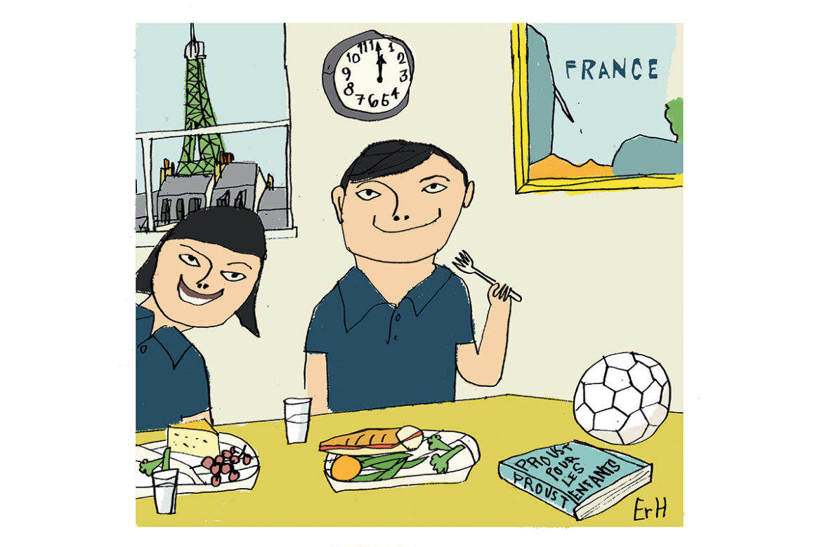 The joy of French school lunches