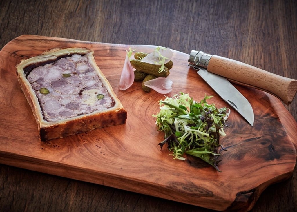 Pâté en croûte Louise is an appetiser on the Christmas menu at Louise. Photo: Handout