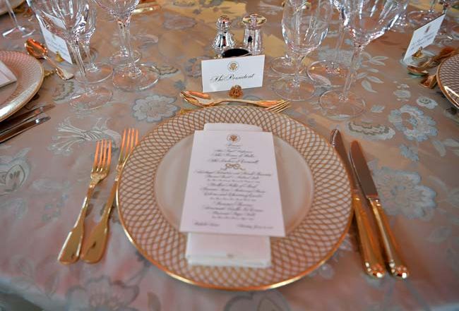banquet french menu