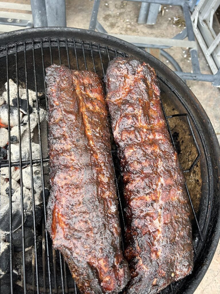 Made some ribs for dinner what do you guys think