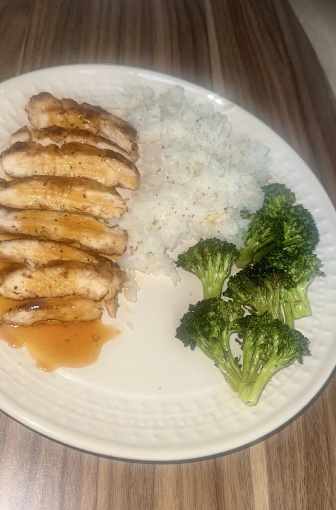 sweet and spicy apricot chicken