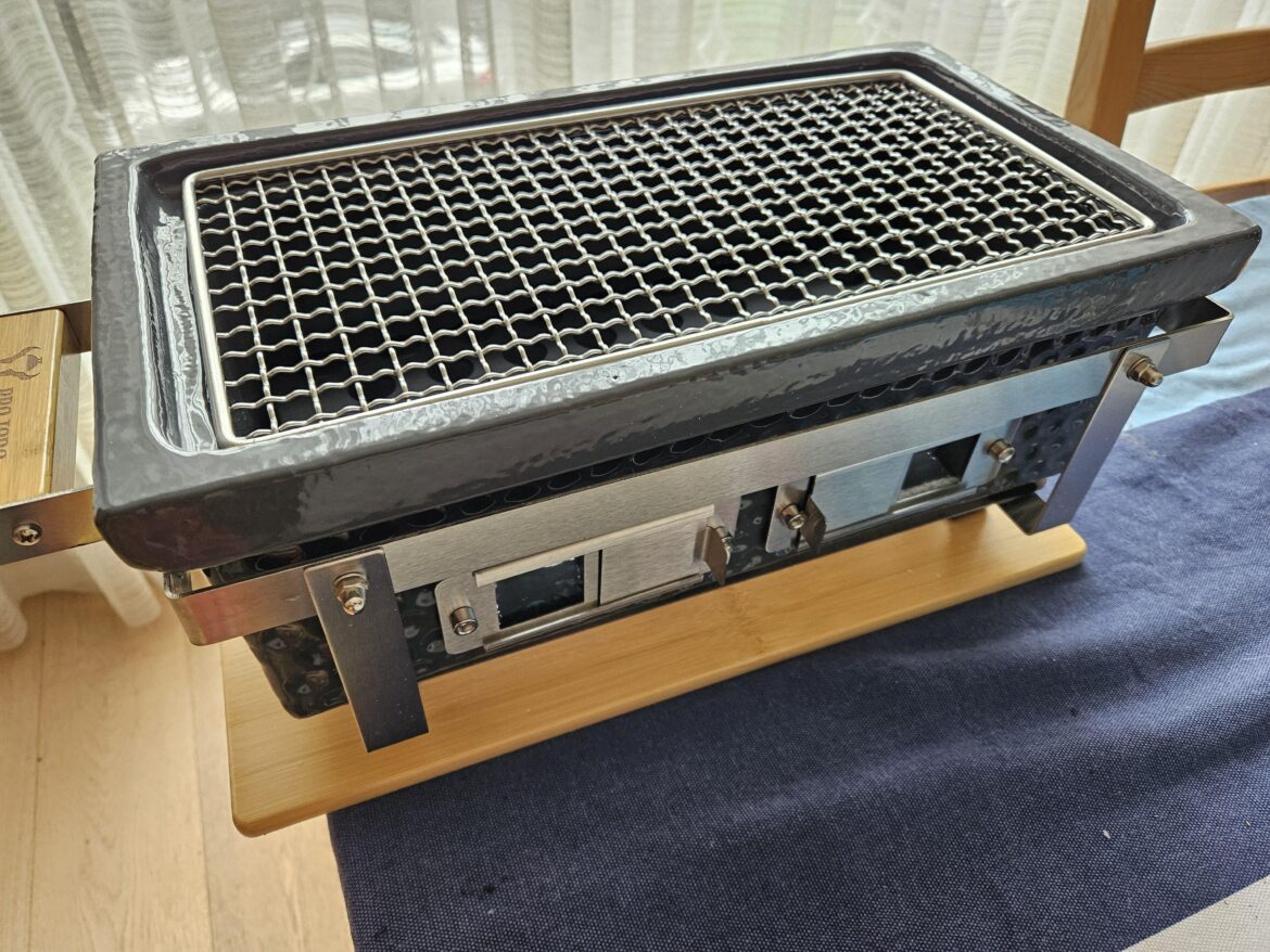 New shichirin grill....