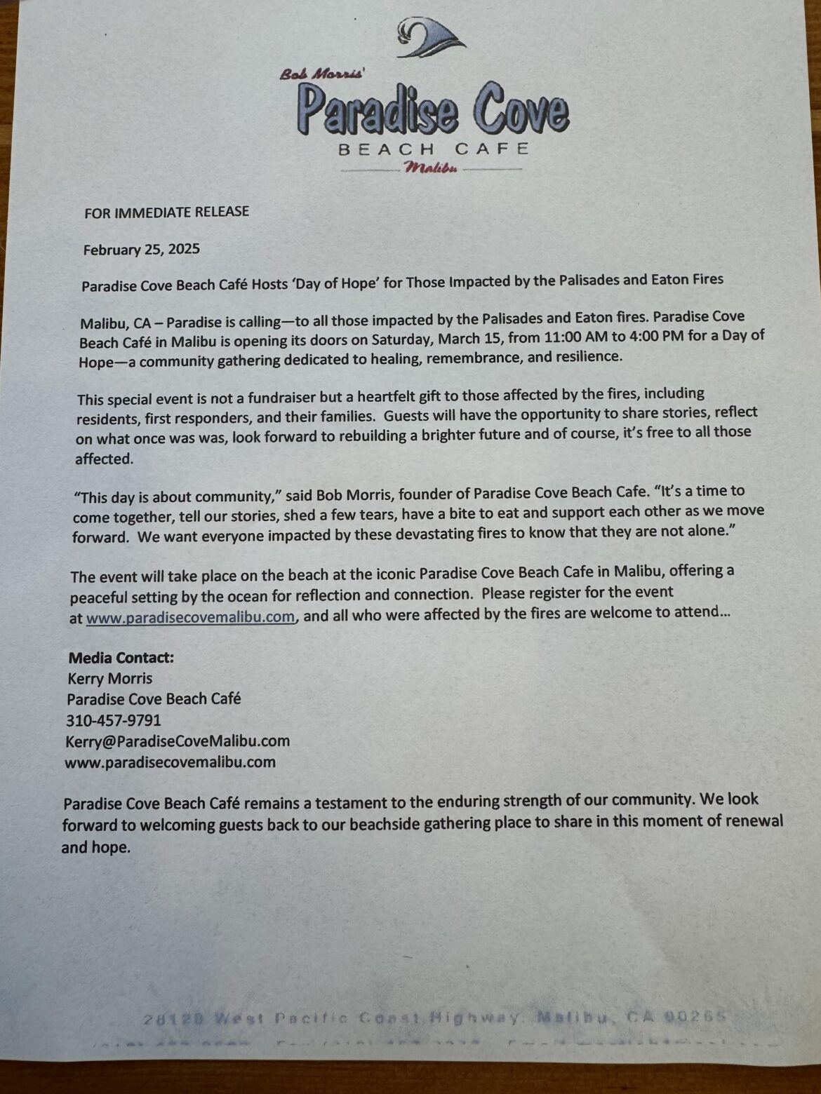 Paradise Cove Malibu