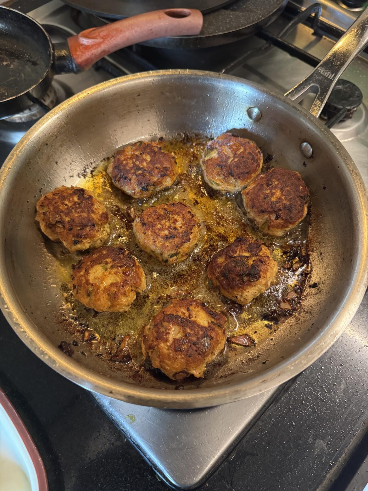 Homemade Kebabs! Hack is to refrigerate the raw round kebabs so it holds shape when you cook it immediately.