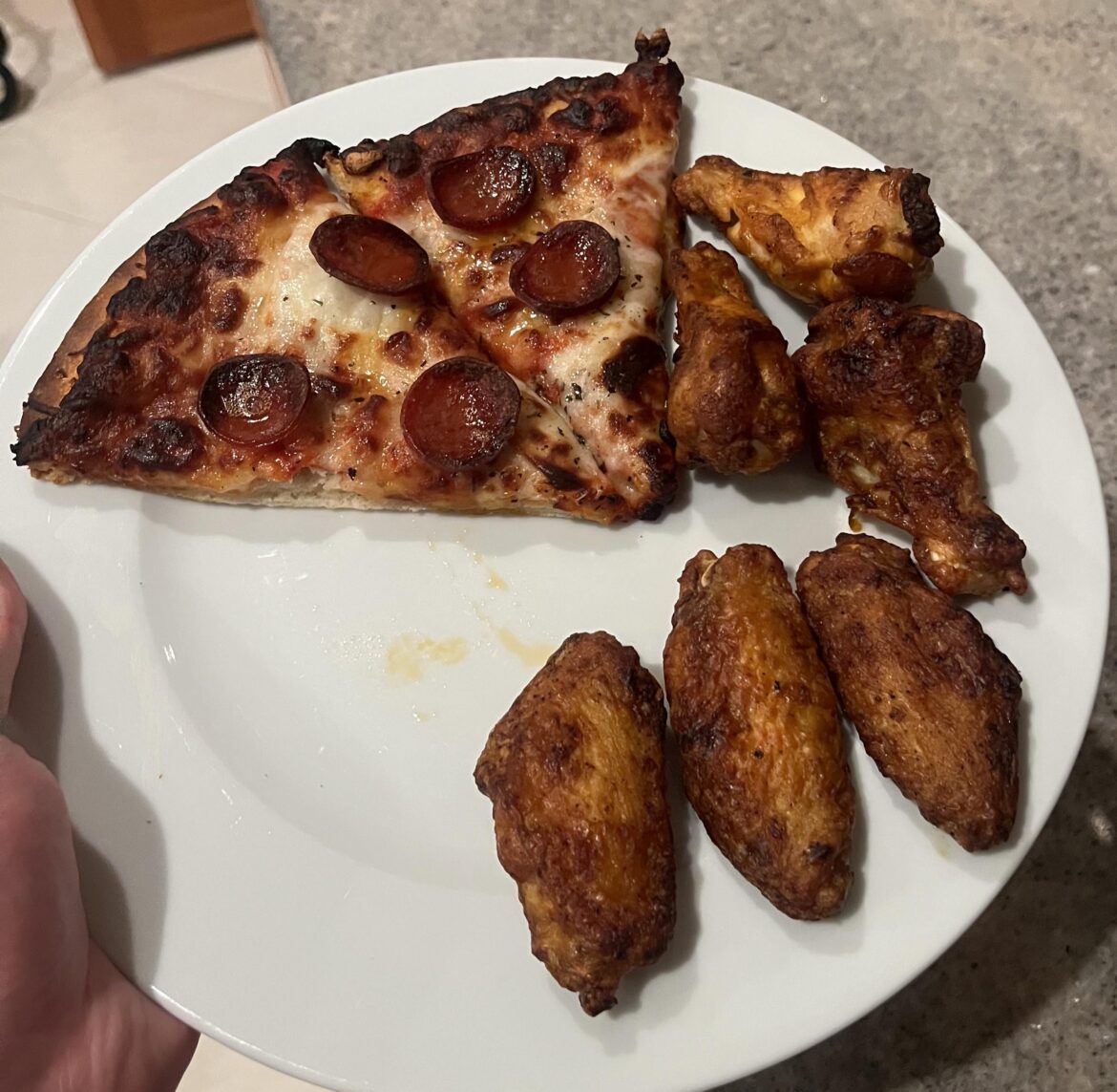 Does anyone else bake the sauce into the wing?