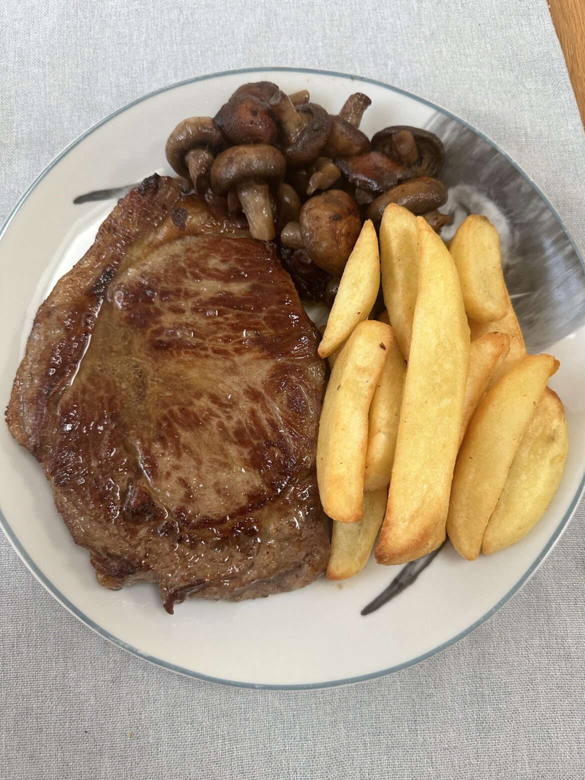 Homemade Steak and Chips