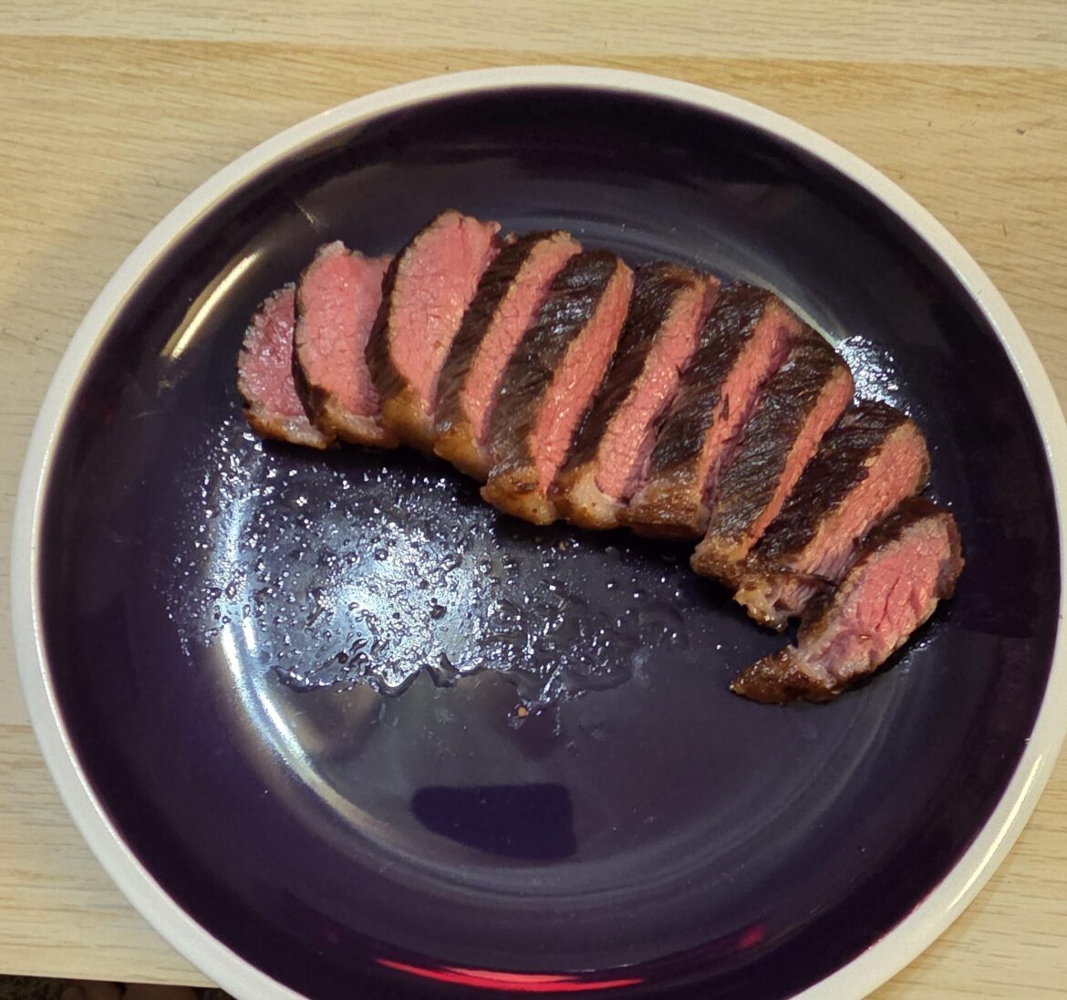 First Picanha (bought a roast and couldn't resist a small piece for midnight snack)