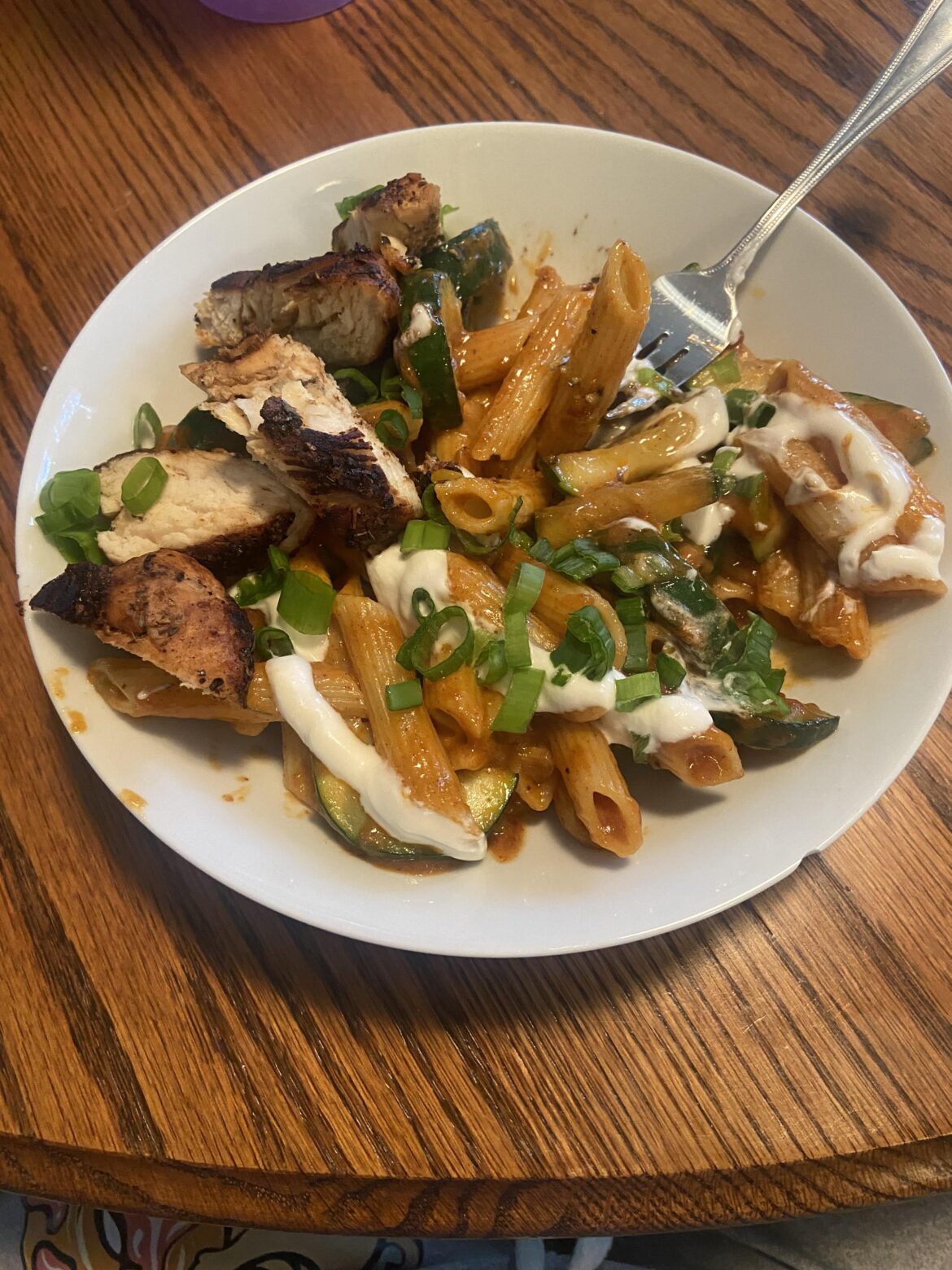 Chicken Enchilada Pasta was….meh.