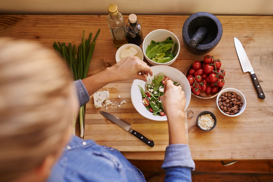 The Mediterranean diet is full of good fats, vitamins, calcium and other minerals that support good bone health.