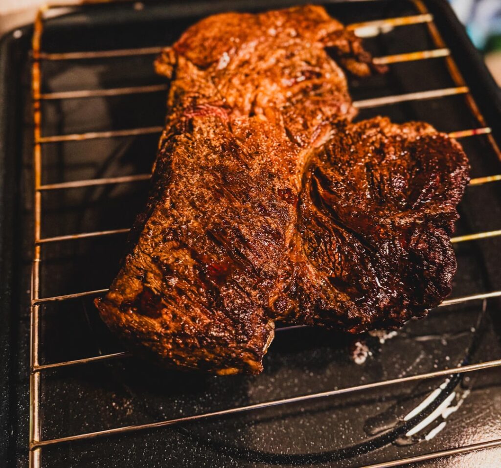 $15 4lb chuck turned into 9 servings