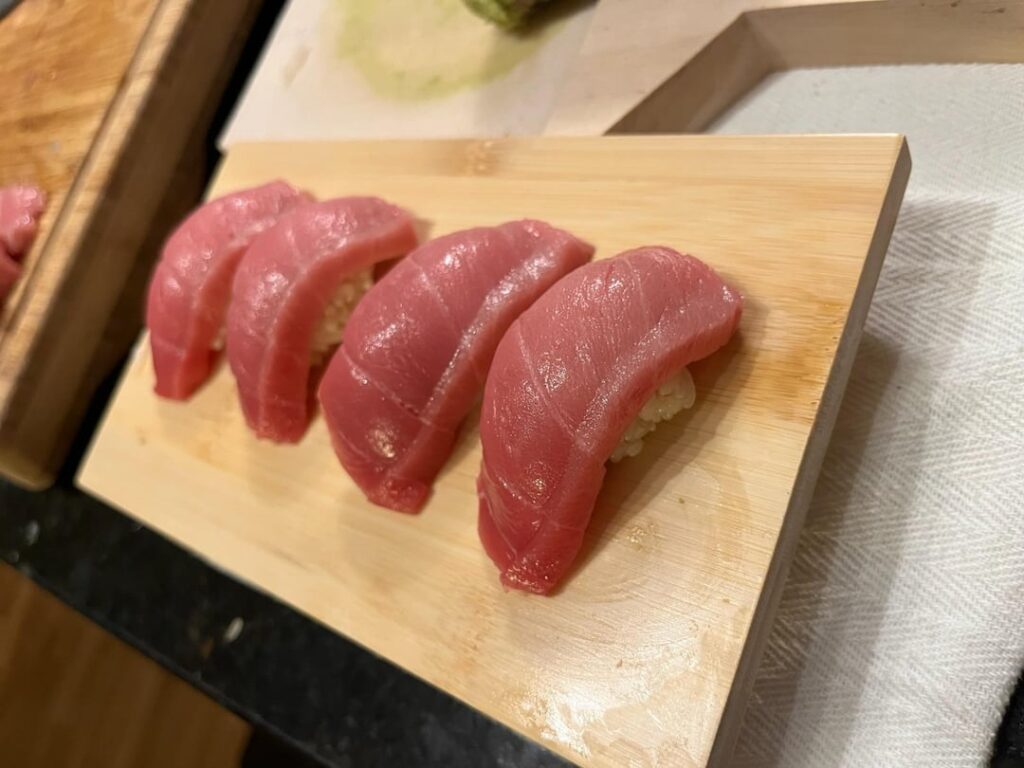 Finally gave away most of my sushi for free