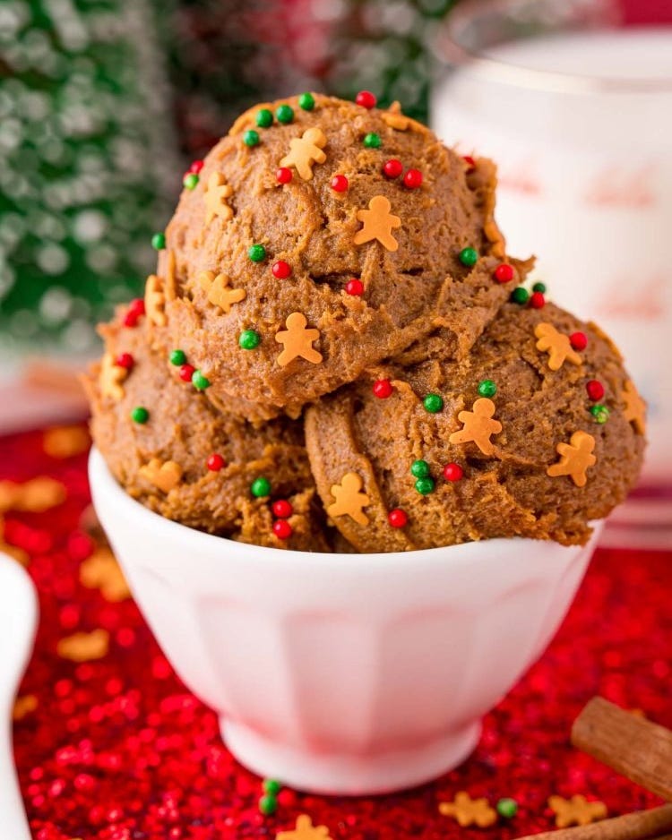 gingerbread recipes edible gingerbread cookie dough