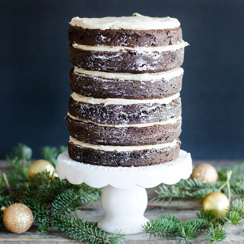 gingerbread layer cake