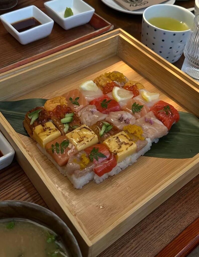 had a really good sushi set last week