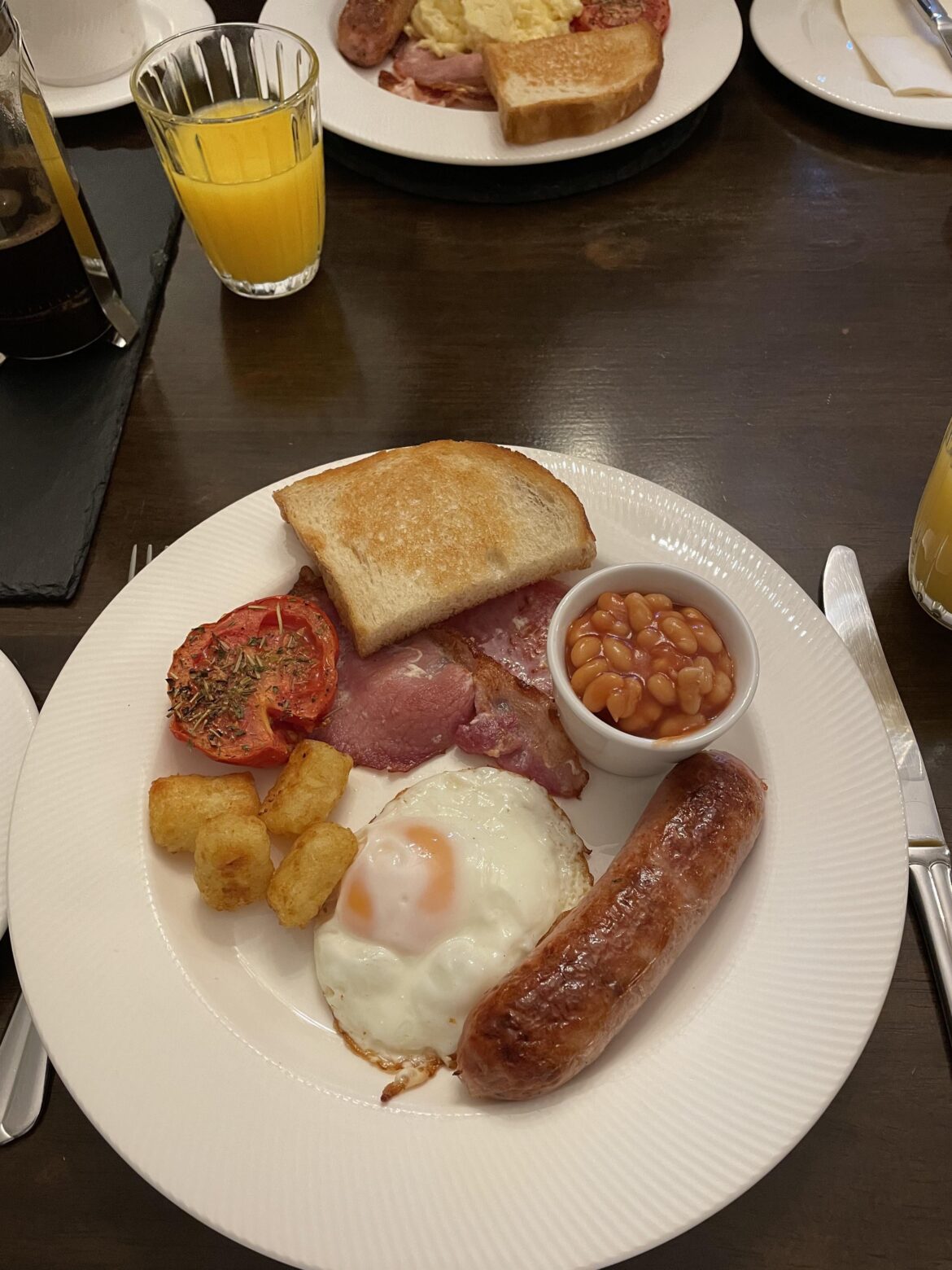 Full English I had at a Matlock B&B