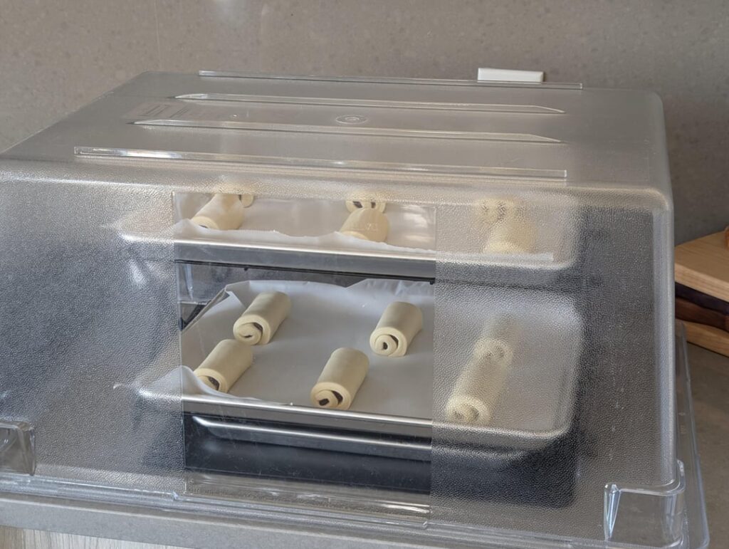 Rushed pains au chocolat, but ended up being my best batch so far