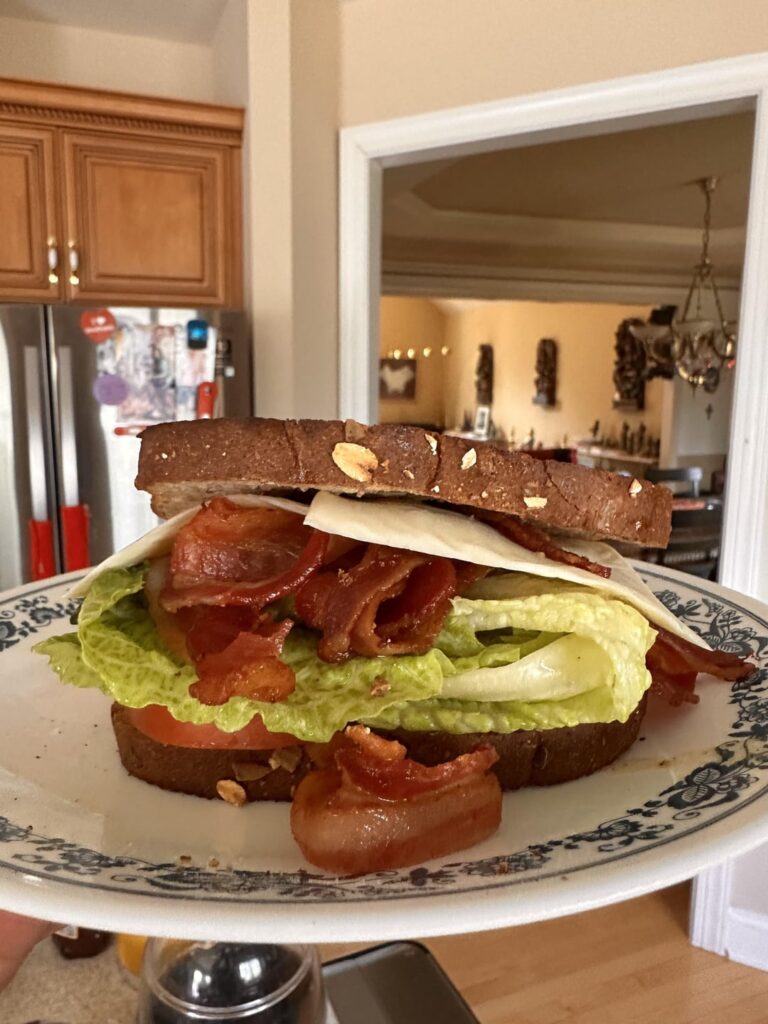 whats this missing oh yes ONIONS (8 piece blt)