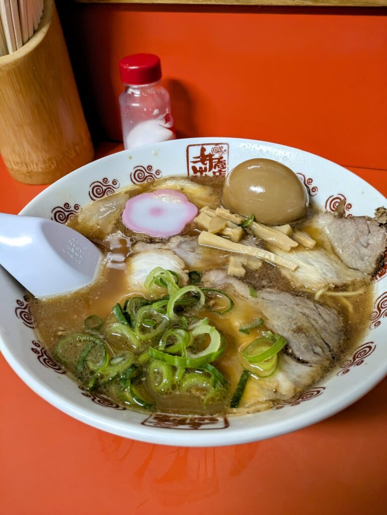 at Ide-shouten ; a famous, long-established ramen restaurant in 🇯🇵Wakayama Prefecture