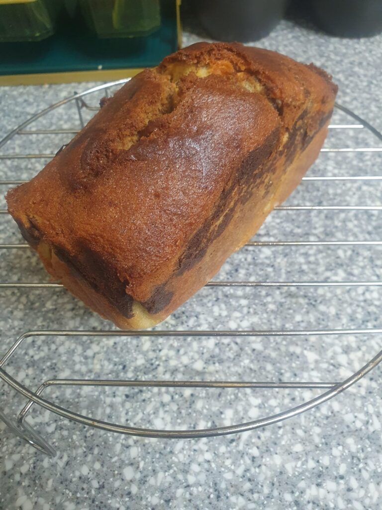 Homemade marmorkuchen