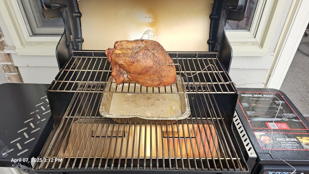 Turkey breast too smokey