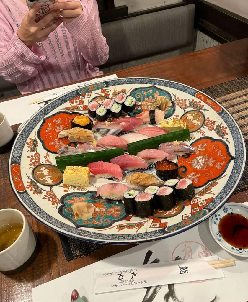 that was the biggest plate I've ever seen