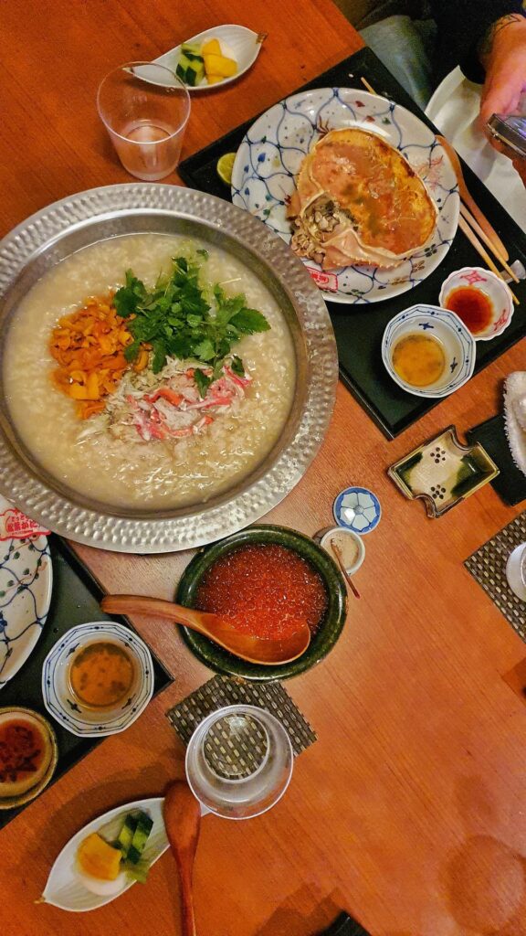 Unbelievable crab feast in Tokyo