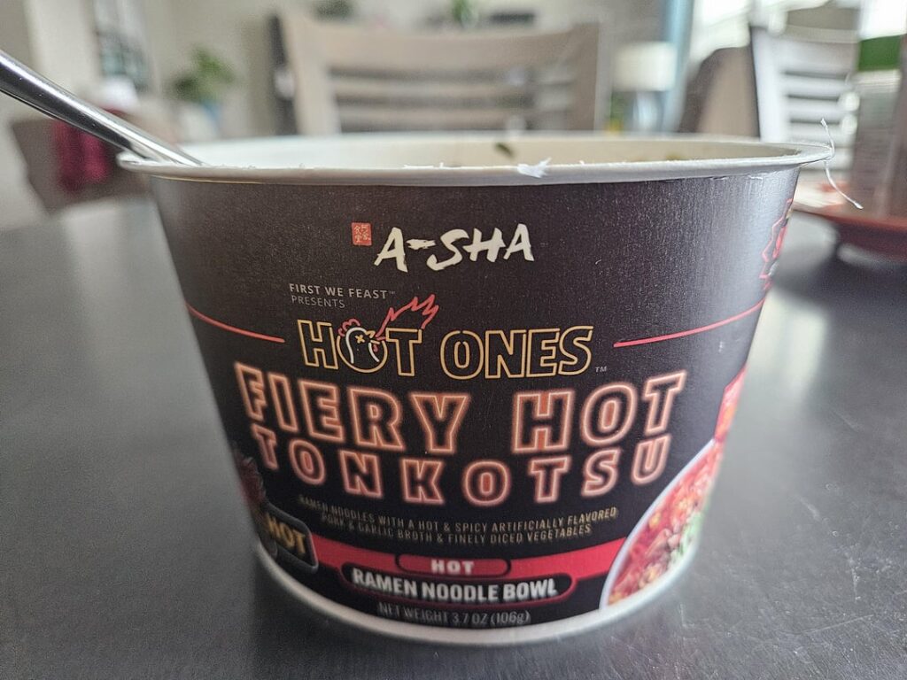 Hot Ones Ramen had actual heat