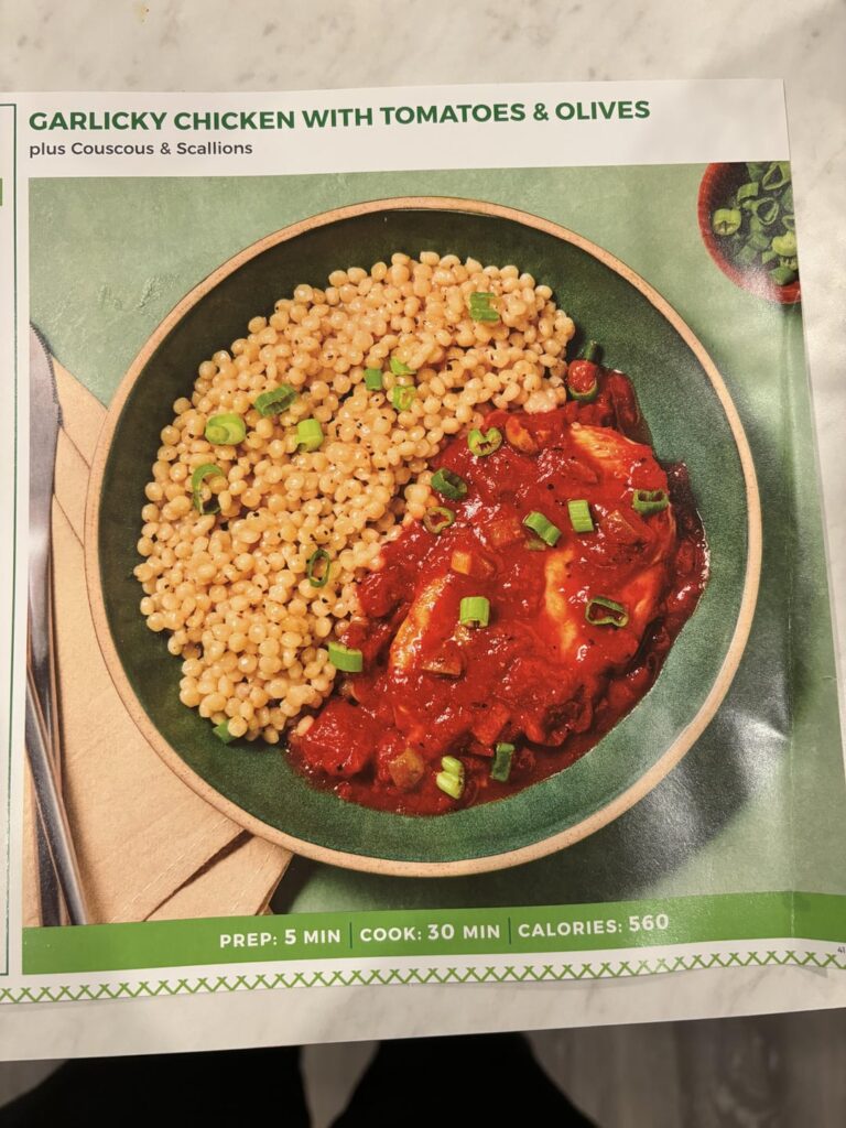 Garlicky chicken with tomatoes 2/10