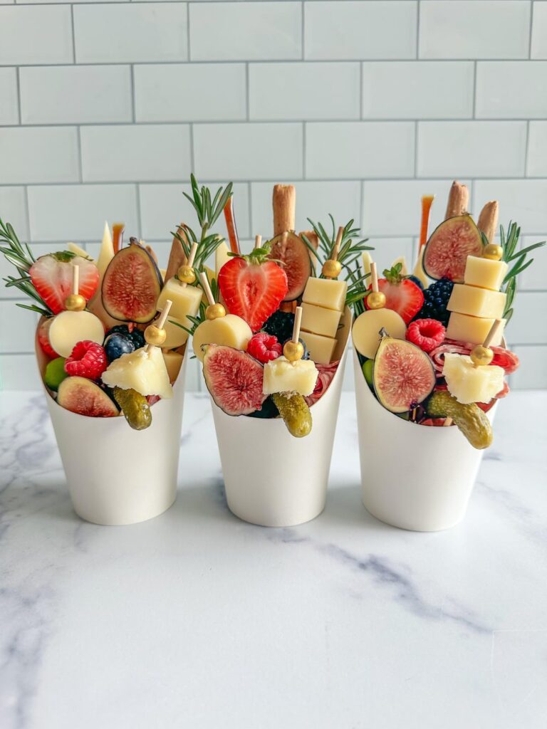 Charcuterie Cups 💜