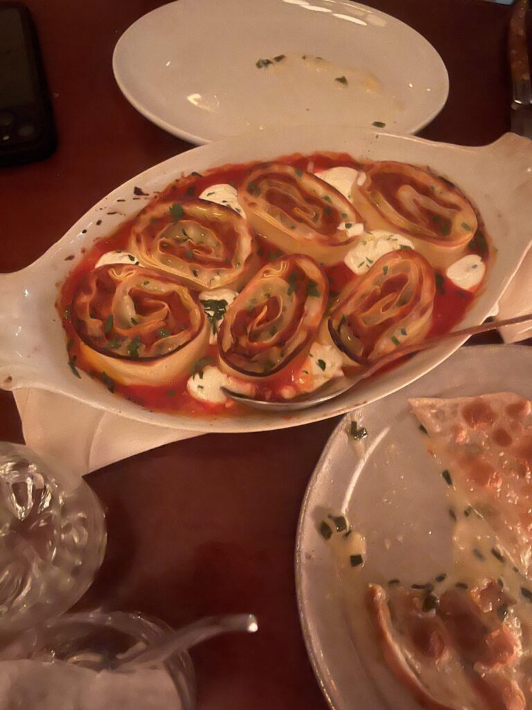 I ate at San Sabino and Don Angie