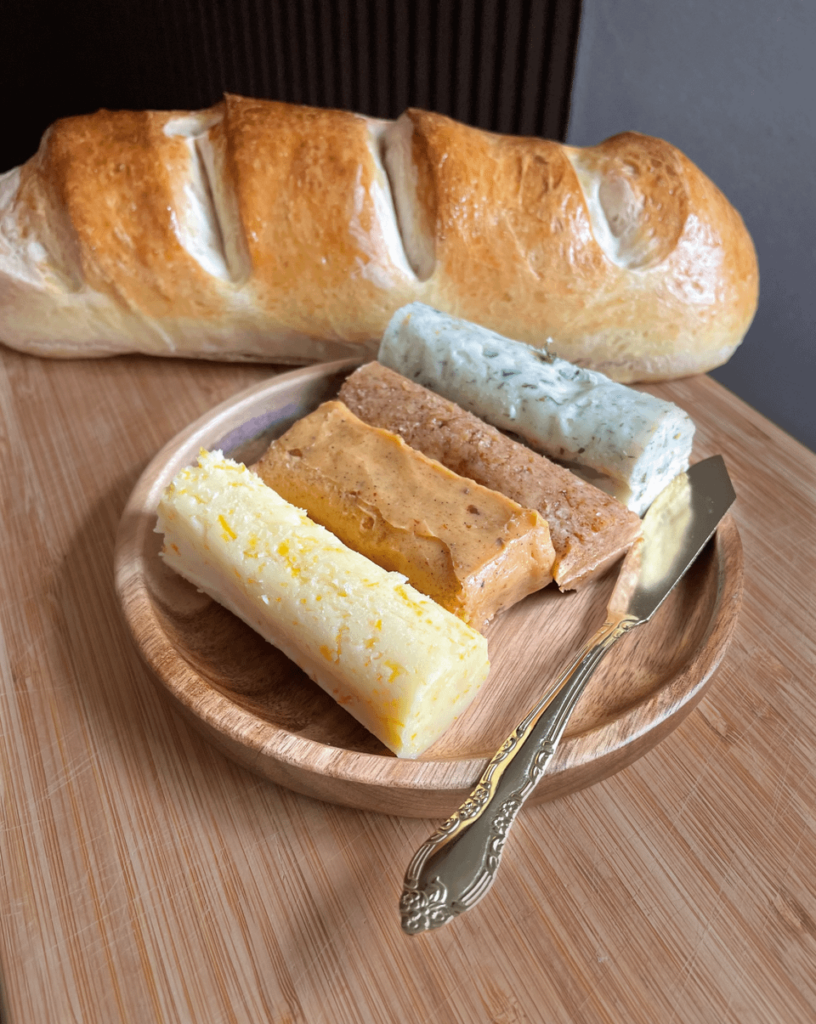 I made butter for the first time!