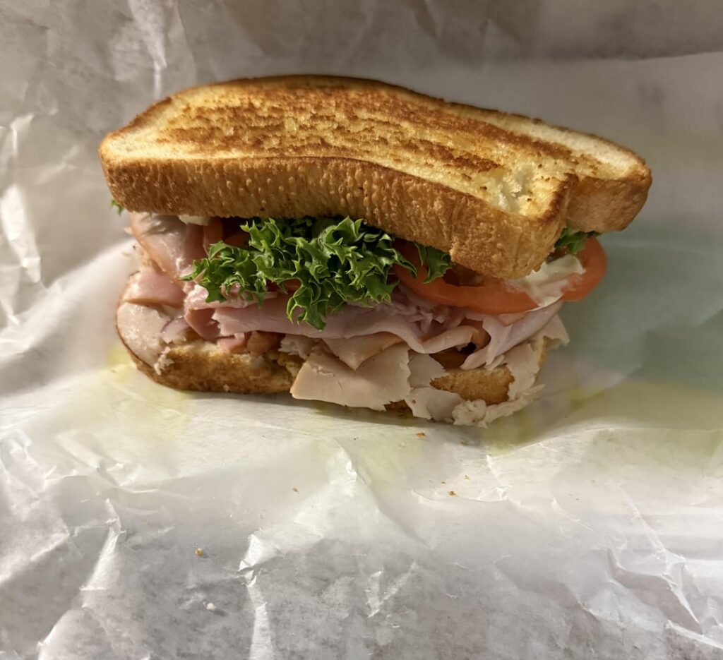 Got this sandwich from a local place. Does it look as good as it tasted?