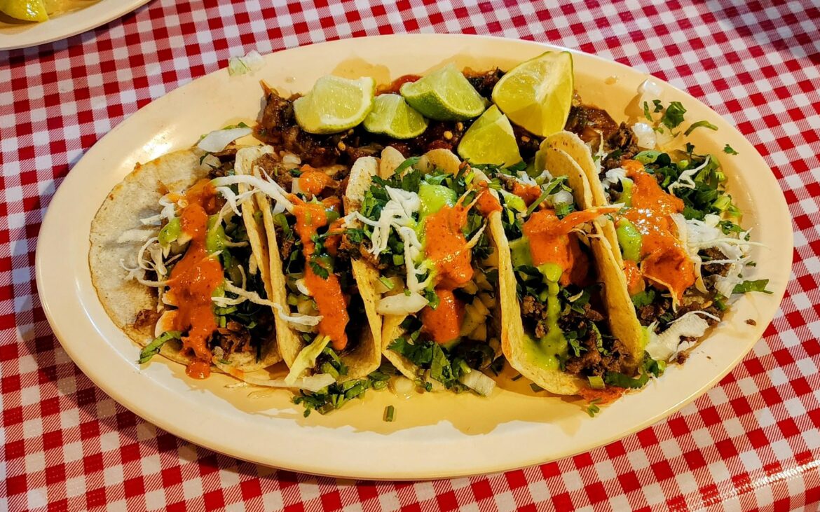 I'm currently in Mexico researching tacos