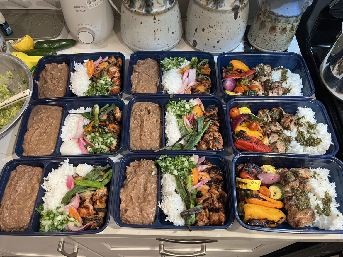 Pollo al pastor / chimichurri chicken