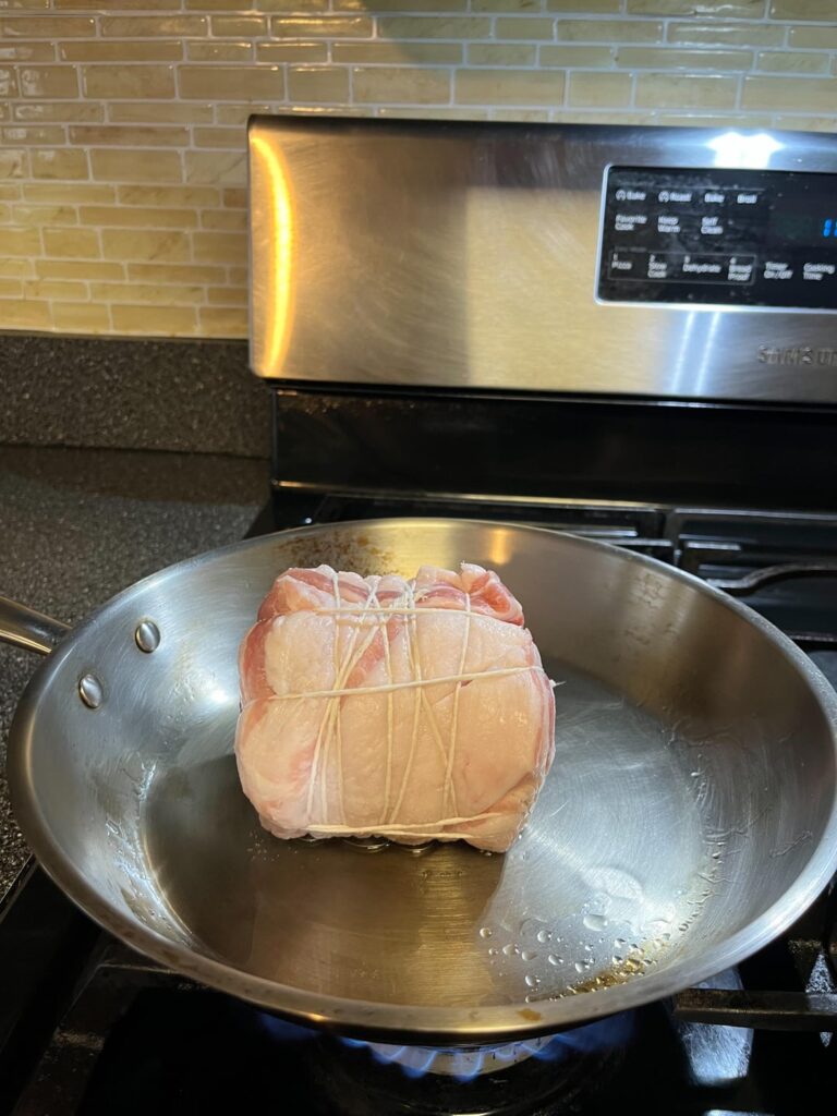 first attempt at making chashu