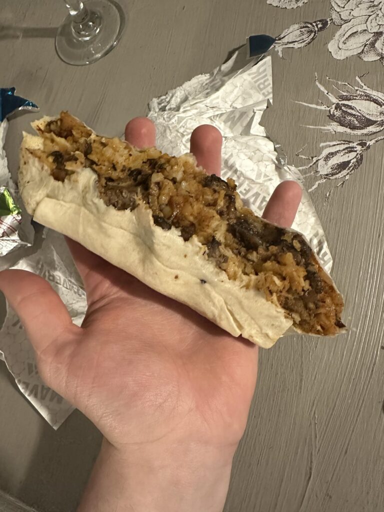 Maverick burritos hit different 🤤