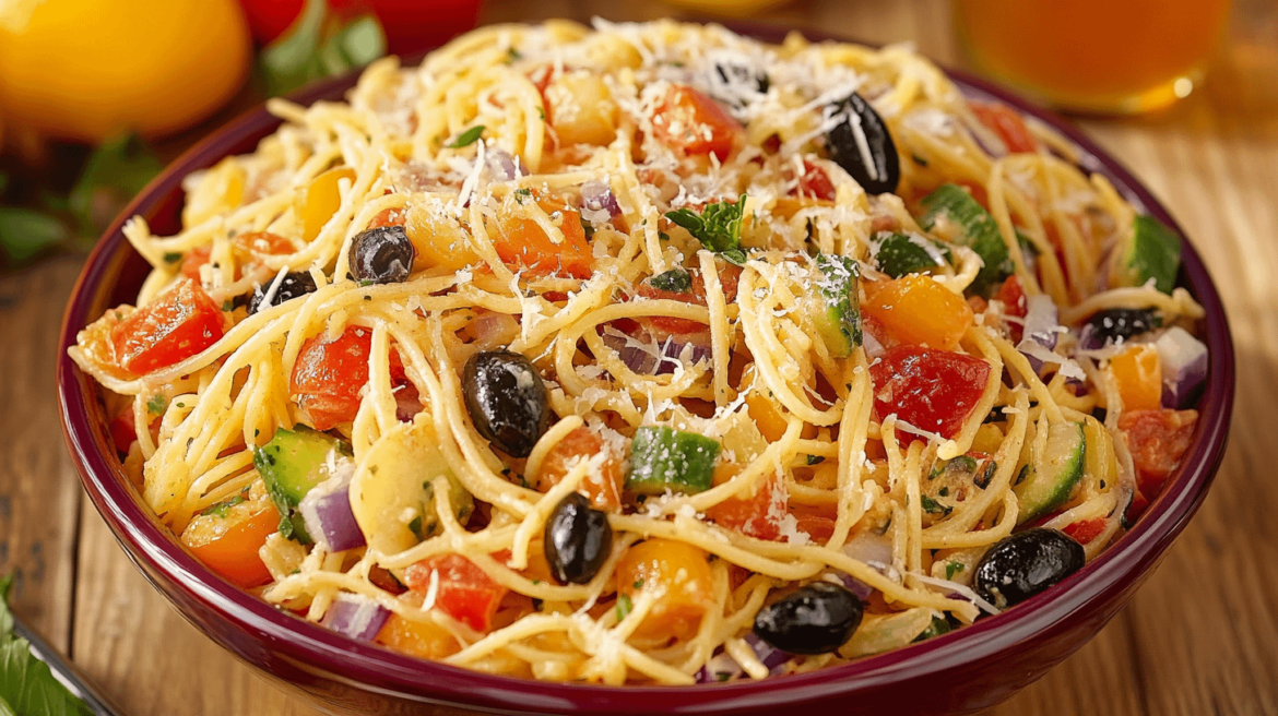 California Spaghetti Salad Recipe