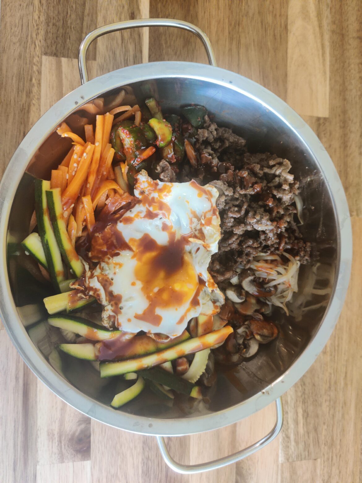 Bibimbap made by me