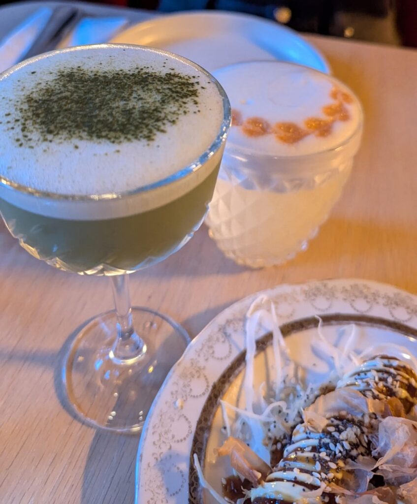 Dinner at Ayla Upstairs